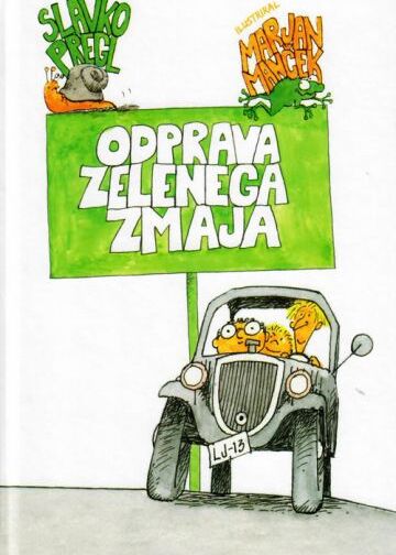Naslovnica knjige Odprava zelenega zmaja